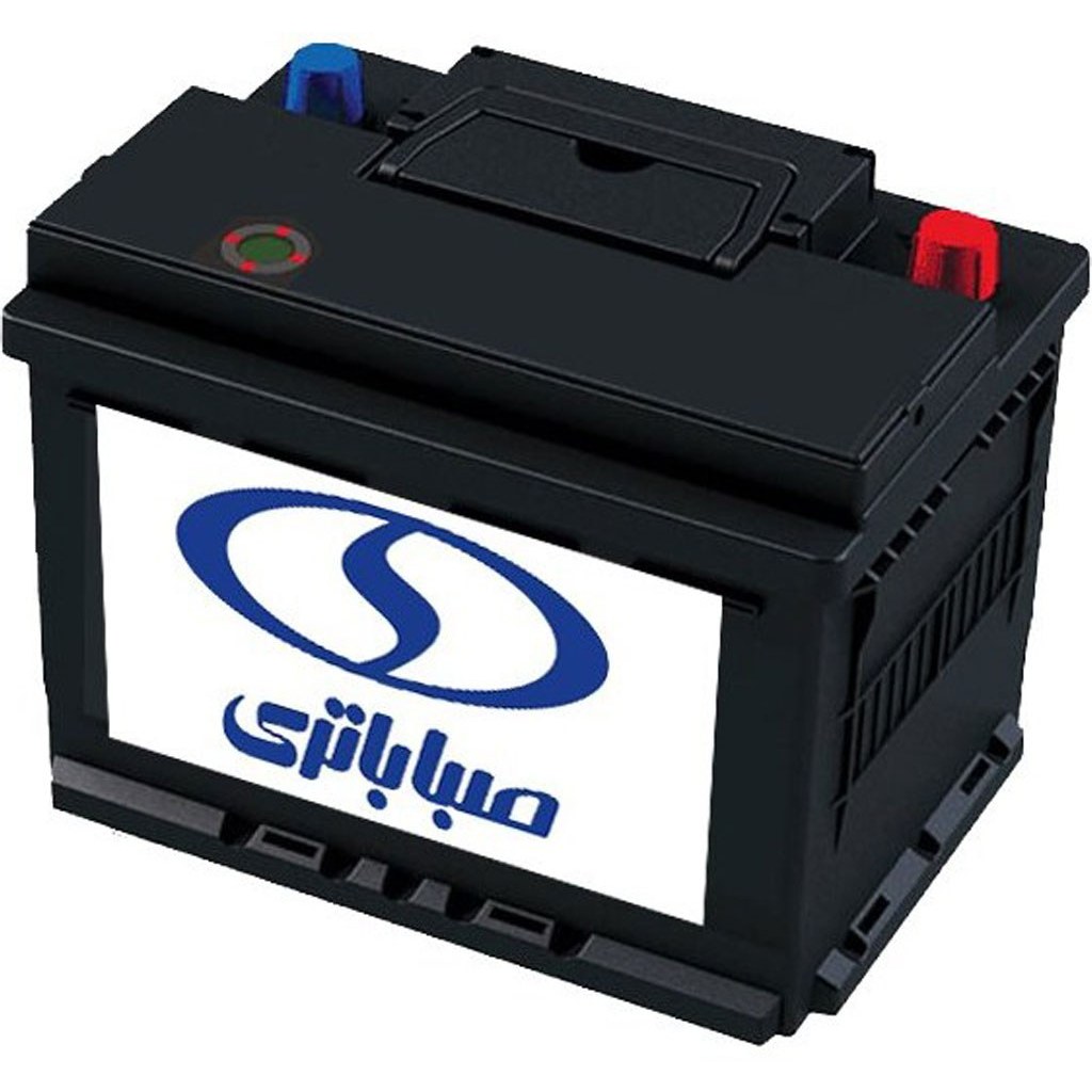 تصویر باطری خودرو صبا 55 آمپر اتمی saba 55 ah